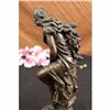 Image 5 : Signed French Roche Fair Maiden Bronze Sculpture