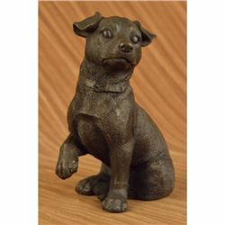 Dachshund Doxie Miniature Dog Breeder Bronze Statue Sculpture Art Deco Figurine