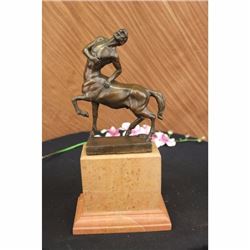 Original~Aldo Vitaleh~Centaur Mythological Creatation Bronze Sculpture Statue NR