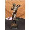 Image 1 : NUDE MALE SCULPTURE BRONZE STATUE