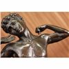 Image 5 : NUDE MALE SCULPTURE BRONZE STATUE