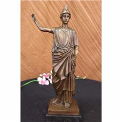 Signed Original Dino Decarlo Roman Prince Royalty Bronze Sculpture Figurine SALE