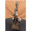 Image 4 : Signed Lange Artemis the Hellenic Goddess of Hunt Bronze Sculpture Statue