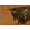 Image 5 : ABSTRACT HOTCAST BRONZE (CUBIST - PICASSO STYLE) BULL STATUE ( SIGNED ) HOME ART