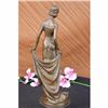 Image 5 : Young Flapper Art Deco Bronze Marble Statue by Milo Figurine Sculpture