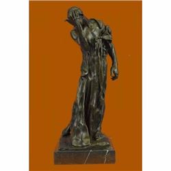 Pierre de Wiessant, Monumental by Rodin Famous French Artist Bronze Sculpture