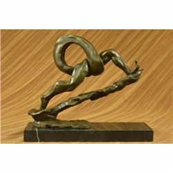 Original Hand Crafted Modern Art Feet Foot Bronze Sculpture Realism Figurine NR