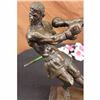 Image 3 : Muhammad Ali and Sonny Liston Second Round Fight Boxing Boxer Bronze Sculpture