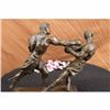 Image 7 : Muhammad Ali and Sonny Liston Second Round Fight Boxing Boxer Bronze Sculpture