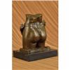 Image 4 : Collector Edition Abstract Nude Female Torso title No Mans Land Bronze Figurine