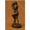 Image 4 : Signed Collector Edition Two Lesbian Lover Kissing Bronze Sculpture Statue Decor
