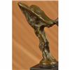Image 5 : Miniature Vienna Bronze Rolls Royce by Jean Patoue Bronze Sculpture Statue