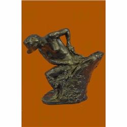Woman Seated in an Armchair by Edgar Degas Bronze Sculpture Statue Figure