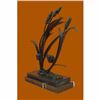Image 2 : Art Deco Limited Edition English Artist C.Payne Bird Marshland Bronze Sculpture