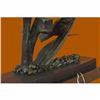 Image 5 : Art Deco Limited Edition English Artist C.Payne Bird Marshland Bronze Sculpture