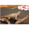 Image 4 : Bronze Iguana on Tree Branch Sculpture