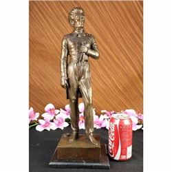 Stunning Bronze Sculpture British Admiral Lord English Figural Statue Art