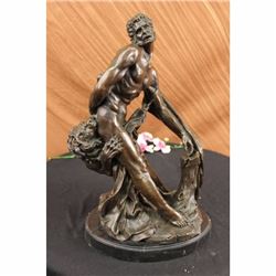 Milo of Croton Bronze Statue Puget Greek Wrestler
