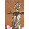Image 5 : Signed 100% BRONZE DECO NUDE DIANA HUNTRESS FIGURINE FREE SHIPPING SCULPTURE