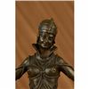 Image 5 : GIA CHIPARUS SOLID BRONZE SCULPTURE. ABSTRACT ART DECO NOUVEAU FIGURINE DALI ART