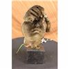 Image 4 : ABSTRACT ART DECO. S.DALI SOLID BRONZE SCULPTURE MARBLE BASE MODERN FIGRINE