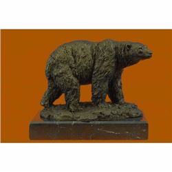 Original Bronze Sculpture by Milo Polar Bear Art Deco Classic Wildlife Figurine