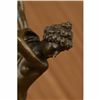 Image 5 : Art Deco Nude Dancer Hand Made Hot Cast Real Bronze Sculpture Figurine Figure NR