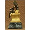 Image 2 : SIGNED BRONZE ART NOUVEAU DECO CHIPARUS STATUE FIGURINE SCULPTURE ART FIGURE LRG