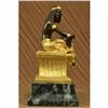 Image 4 : SIGNED BRONZE ART NOUVEAU DECO CHIPARUS STATUE FIGURINE SCULPTURE ART FIGURE LRG