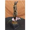Image 5 : Signed~Bruno Zach~Seductive Flapper Actress Bronze Sculpture Marble Statue
