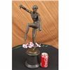 Image 2 : Bronze French Sculptor Chiparus Russian Tamborine Dancer Scuptor