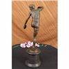 Image 5 : Bronze French Sculptor Chiparus Russian Tamborine Dancer Scuptor