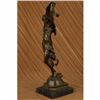 Image 2 : Signed Aldo Vitaleh Beauty Ribbon Dancer Bronze Sculpture Marble Original Statue