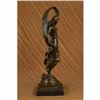 Image 4 : Signed Aldo Vitaleh Beauty Ribbon Dancer Bronze Sculpture Marble Original Statue