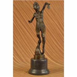 Signed Original Aldo Vitaleh Professional Dancer Ballerina Bronze Sculpture LRGE