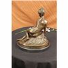 Image 5 : Signed Ernst Seger Nude Woman with Butterfly Bronze Sculpture Statue Figurine