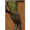 Image 5 : Signed Original Art Taylor Lady Dog Trainer Bronze Sculpture Marble Statue Decor