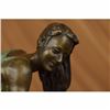 Image 5 : Signed Original Vitaleh Exotic Stripper Nude Bronze Art Deco Sculpture Statue NR