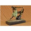 Image 3 : Original Unique Aldo Vitaleh Multi Color 2 Ballerina Ballet Dance Bronze Statue