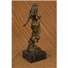 Image 4 : Signed Jean Patoue French Artist Captive Sexy Woman Bronze Sculpture Statue