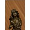 Image 5 : Signed Jean Patoue French Artist Captive Sexy Woman Bronze Sculpture Statue
