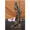 Image 5 : Signed~Thomas~Princess is Being Held Captive Bronze Sculpture Marble Statue