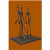 Image 2 : Three Walking Man by Gia Hot cast Bronze Sculpture Figurine Figure Home Decor