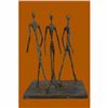 Image 3 : Three Walking Man by Gia Hot cast Bronze Sculpture Figurine Figure Home Decor