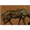Image 5 : SIGNED JULES MENE HORSE  DOG BRONZE SCULPTURE ART DECO MARBLE BASE FIGURINE LRG