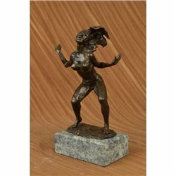 Original Aldo Vitaleh 2013 Brazil Carnival Rio de Janeiro Bronze Sculpture Deco