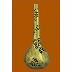Hot Cast Numbered Bronze Filigree Vase Bronze Sculpture Statue Figurine Sale