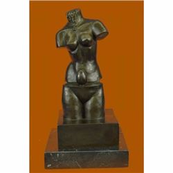 Handcrafted Abstract Modern Art Torso by Salvador Dali Bronze Sculpture Statue
