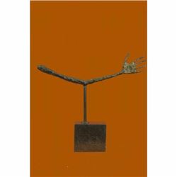 Sculpture Giacometti Style Mid Century Hand Figure Figurine