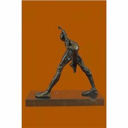 BRONZE AFTER SALVIDOR DALI SCULPTURE STATUE 8/100 SIGNED NUMBERED BY COOK SALE